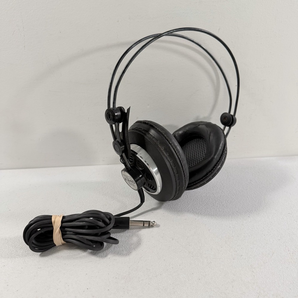 Vintage AKG K240 Studio Monitor Over Ear Headphones 600 Ohms Made in Austria